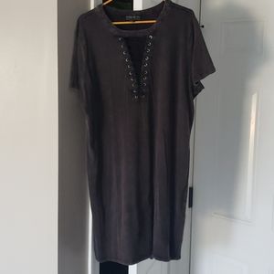 Black tshirt style dress